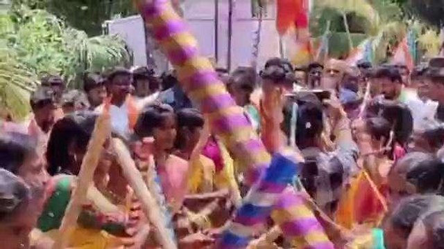 నాగర్ కర్నూల్: ఈటల రాజేందర్ కి భారీ గజమాలతో ఘన స్వాగతం