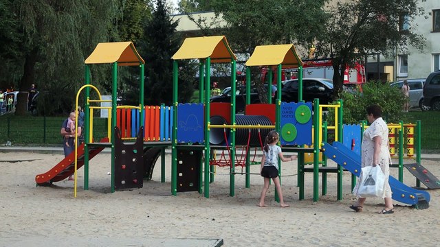 Olkuska dolinka - nowy plac zabaw