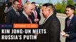 North Korea's Kim meets Putin as missiles launched from Pyongyang