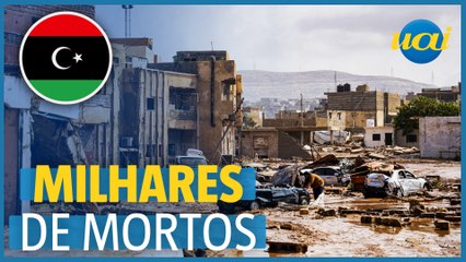 Inundações na Líbia deixam milhares de mortos e desaparecidos