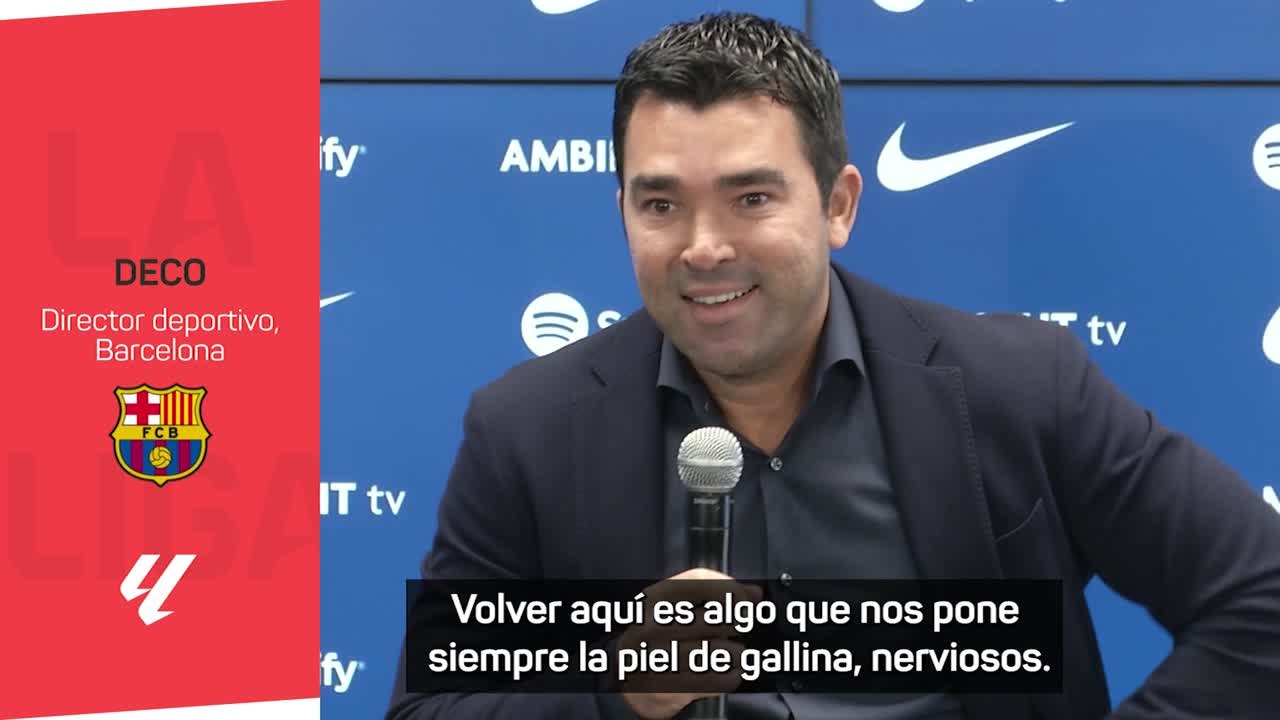 RUEDA DE PRENSA DECO | XAVI, LAMINE YAMAL, las ASPIRACIONES del FC BARCELONA