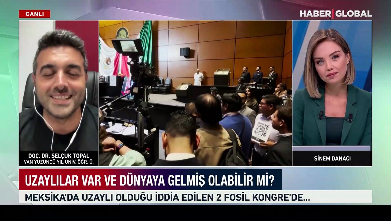 Uzaylılar var ve dünyaya gelmiş olabilir mi? Meksika'da uzaylı olduğu iddia edilen 2 fosil Kongre'de