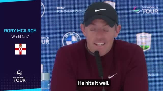 ‘He hits it well!’ – McIlroy praises Bale’s golf game