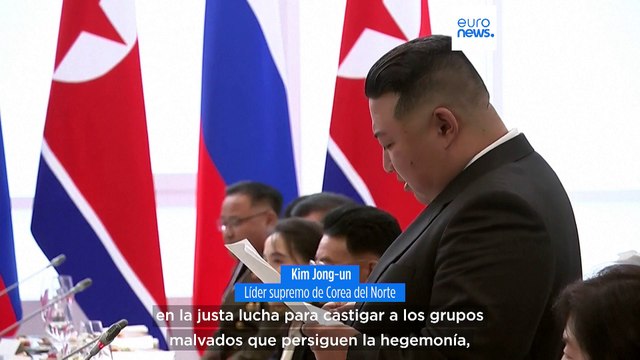 Kim Jong-un muestra su apoyo a Rusia en su justa lucha contra los grupos malignos