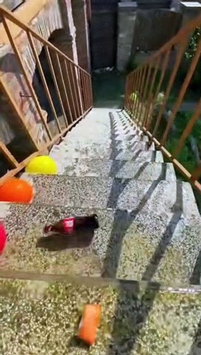 Crushing Crunchy & Soft Things ! Breaking glass bottles ⚠️ #shorts #asmr #experiment (1)