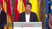 Mazón advierte que no tolerará que los valencianos «paguemos el peaje del chantaje de las minorías»