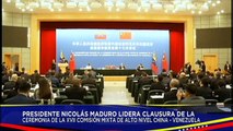 Pdte. Nicolás Maduro lidera clausura de la XVII Comisión Mixta de Alto Nivel China - Venezuela