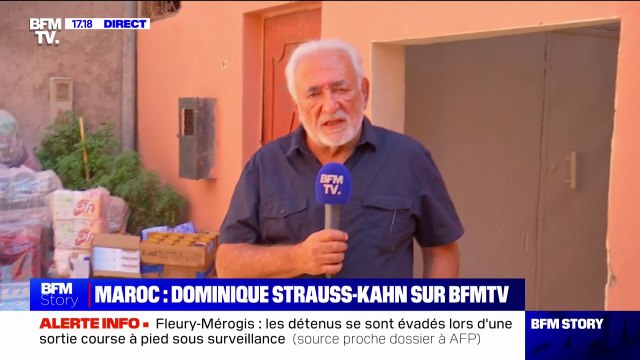 Séisme au Maroc: La communauté française a été très mobilisée , assure Dominique Strauss-Kahn (ancien président du FMI et président de l’association marocaine “Mekkil”)