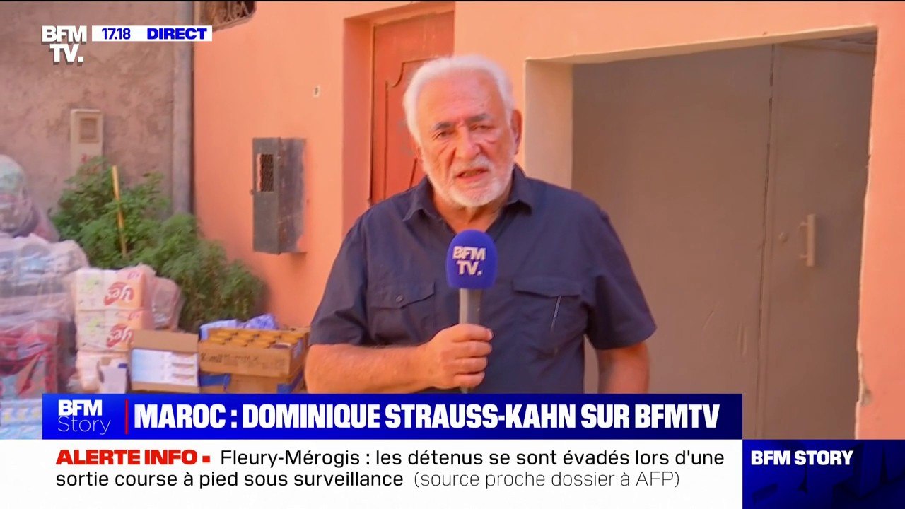 Séisme au Maroc: "La communauté française a été très mobilisée", assure Dominique Strauss-Kahn (ancien président du FMI et président de l’association marocaine “Mekkil”)