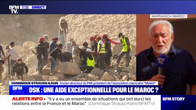 Dominique Strauss-Kahn: Le développement économique du Maroc est très rapide (...) je pense que le Maroc a les ressources nécessaires pour reconstruire
