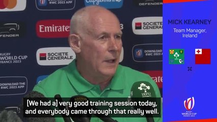 Jack Conan back in Ireland training