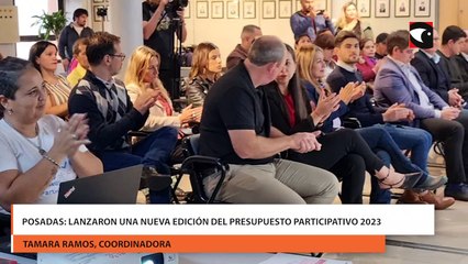 Lanzaron una nueva edición del presupesto participativo 2023