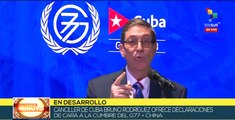 Representante de Cuba resalta apoyo conjunto entre las naciones del Sur