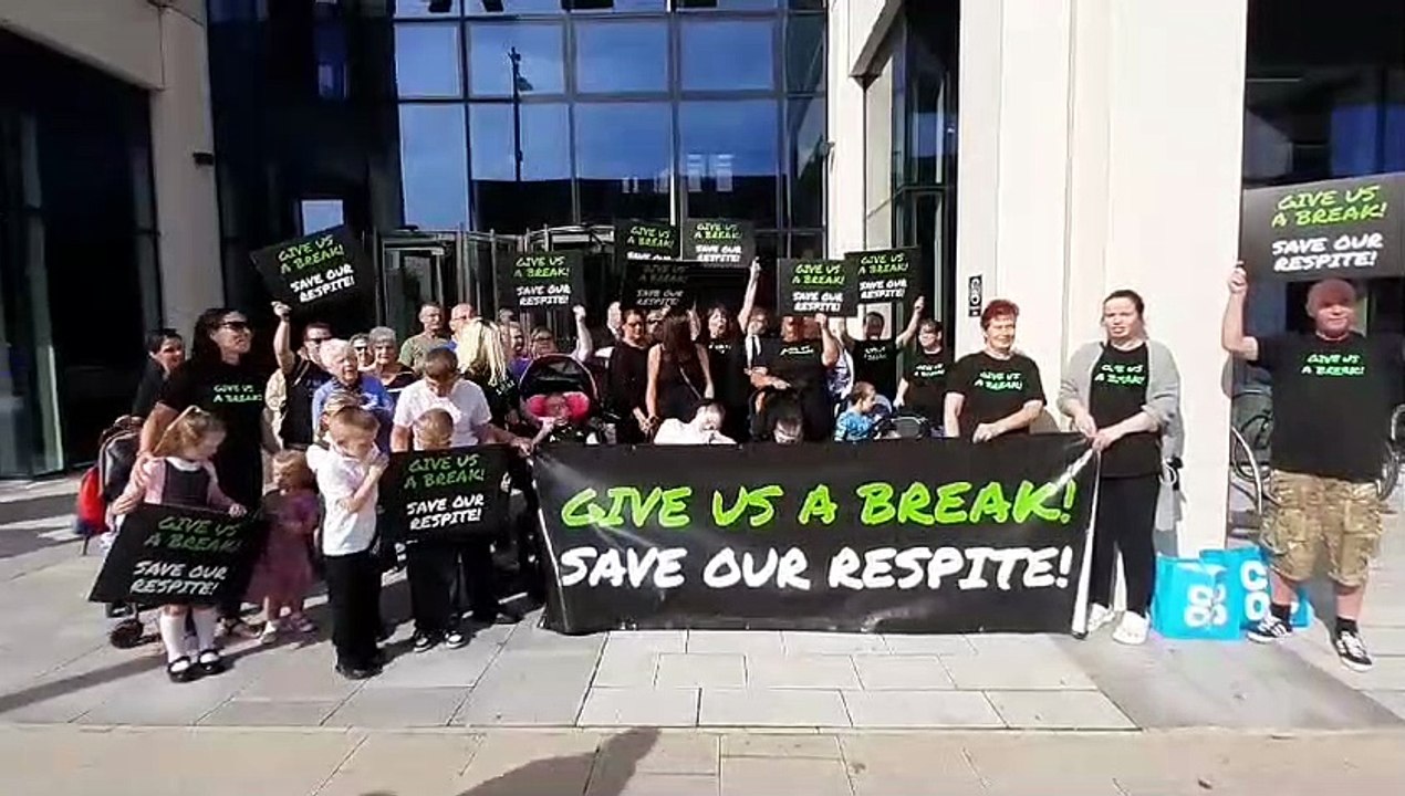 Sunderland parents hand over 8,000 signature petition against closure of Grace House respite care