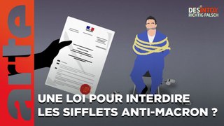 Une loi pour interdire les sifflets contre Macron ? / Désintox du 13/09/2023 /