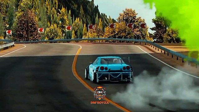 Cinematic video game CarX drift racing 2