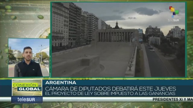 Argentina debatirá el proyecto de ley sobre impuesto a las ganancias