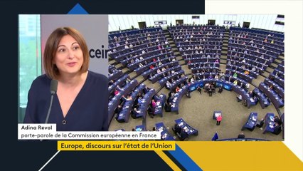 Adina Revol, porte-parole de la Commission européenne en France
