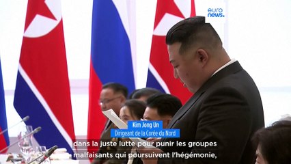 Depuis la Russie, Kim Jong Un convaincu d'une "grande victoire" de Moscou