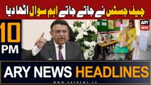 ARY News 10 PM Headlines 13th September 2023 | CJP Bandial Ka Jatay Jaty Aham Bayan