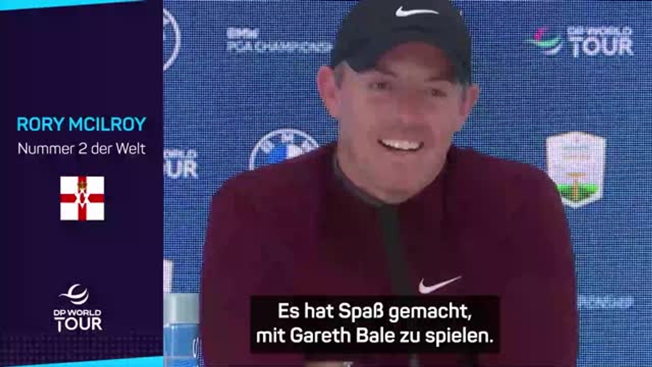 McIlroy: 'Hat Spaß gemacht, mit Bale zu spielen'