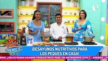 Aprende a preparar desayunos nutritivos para los niños en casa