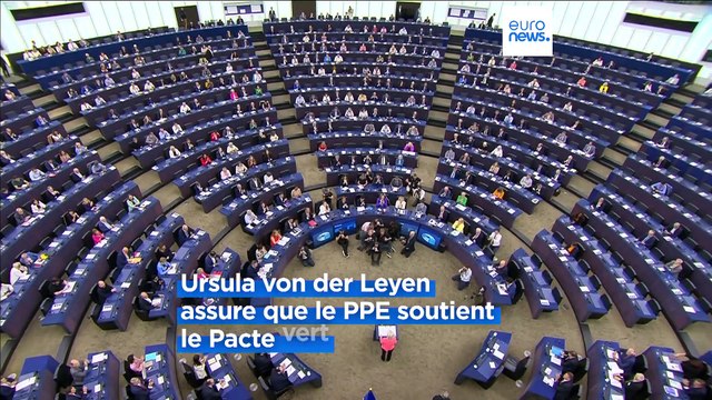 Ursula von der Leyen assure qu’il n’y a pas de dissension avec le PPE sur le Pacte vert