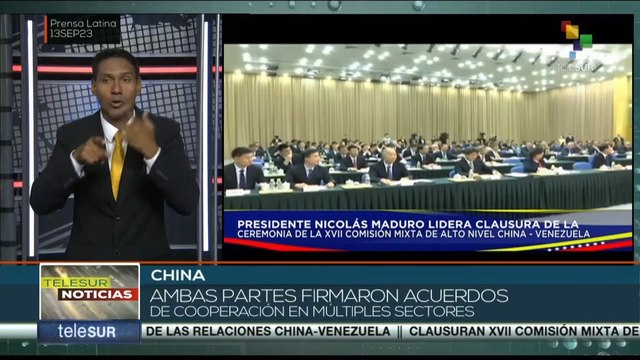 Venezuela y China firmaron acuerdos de cooperación en múltiples sectores