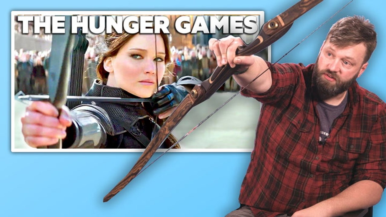 A traditional archery expert rates Jennifer Lawrence's skills in 'The Hunger Games'