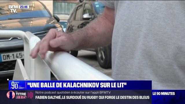 Si ma mère était dans son lit en train de lire, elle aurait pris la balle en pleine tête : Le fils d'une habitante du quartier de Saint-Thys, à Marseille, dont le logement a été criblé de balles témoigne sur BFMTV
