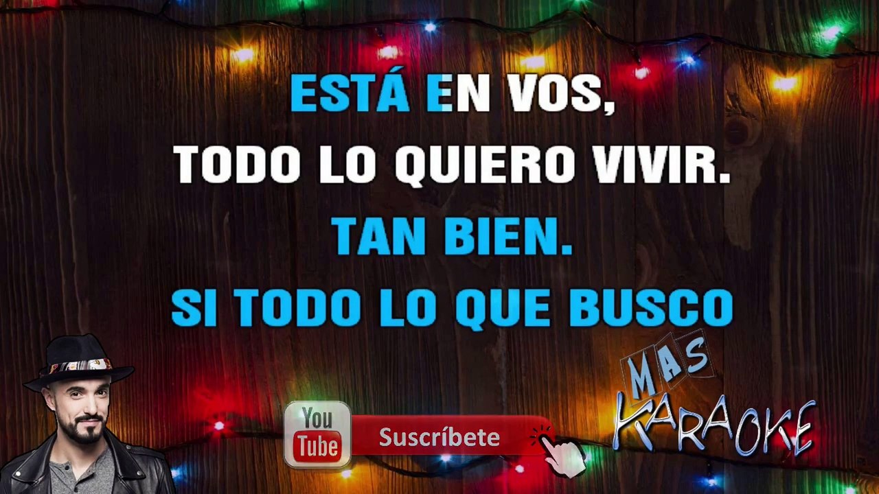 TODO ESTA EN VOS - Abel Pintos (karaoke)