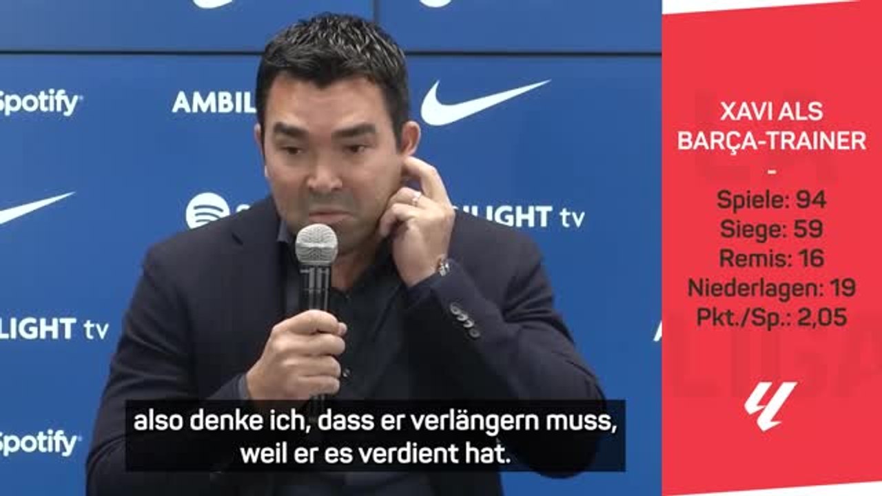 Deco: 'Xavi hat einen neuen Vertrag verdient'