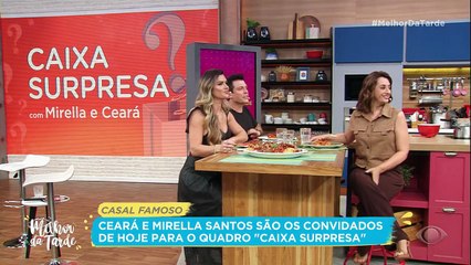 Ceará e Mirella recebem homenagem |Melhor da Tarde