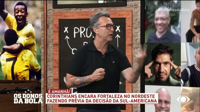 Canhão aconselha Luxemburgo a não inventar em Corinthians contra Fortaleza