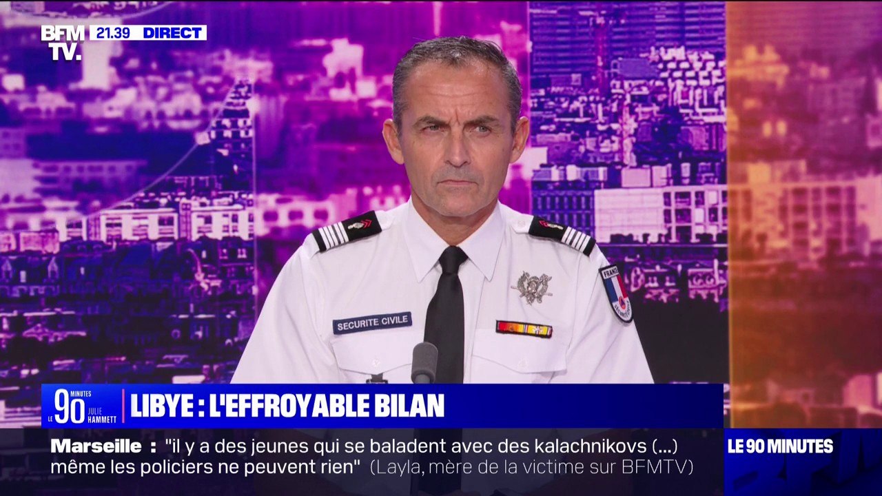 Inondations en Libye: "L'hôpital de campagne de la sécurité civile a été engagé à la demande du président de la République", indique le porte-parole de la Sécurité Civile, Sébastien Paletti