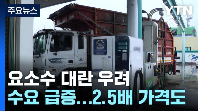 요소수 대란 우려에 수요 급증...2.5배 가격도 등장 / YTN