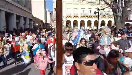 EMOCIÓN PURA.... así llegaron los peregrinos de Santa Victoria Oeste