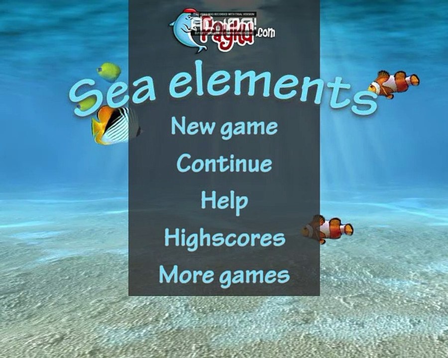 Sea Elements Main Menu Soundtrack