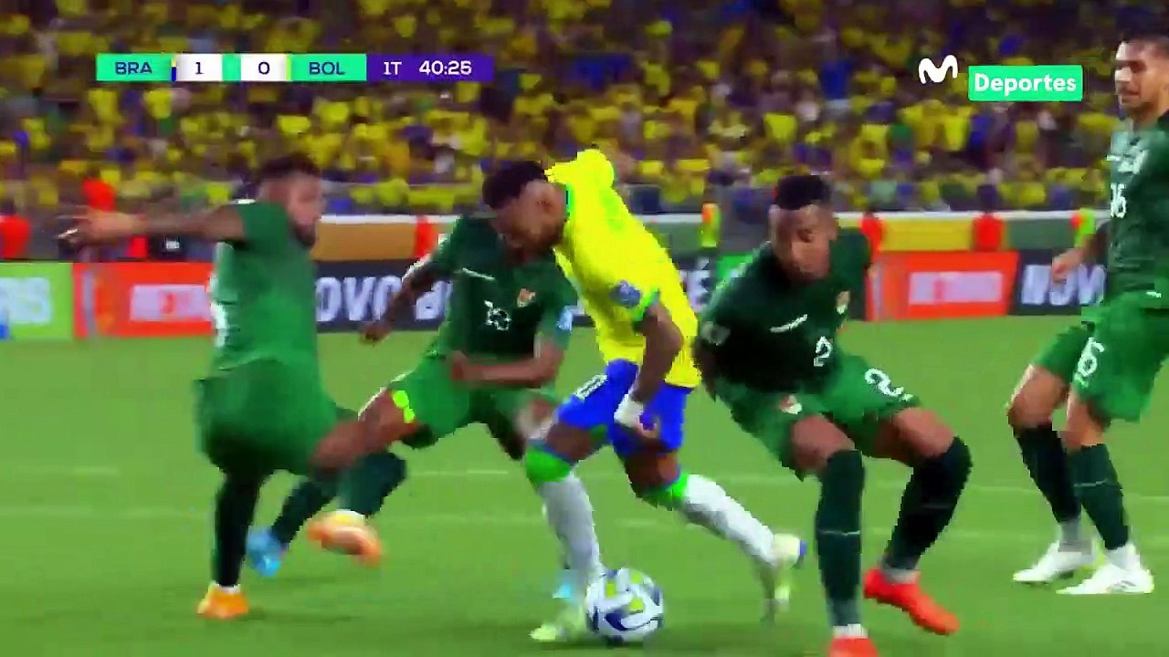 BRASIL vs. BOLIVIA- 5-1 - RESUMEN y GOLES DEL PARTIDO - FECHA 1 CLASIFICATORIAS 2026 ⚽