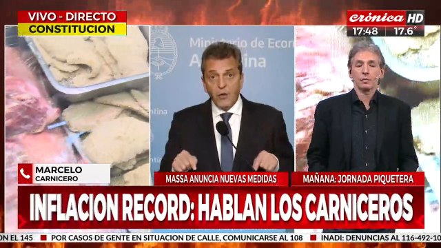 Inflación de agosto: Me piden 200 gramos de carne