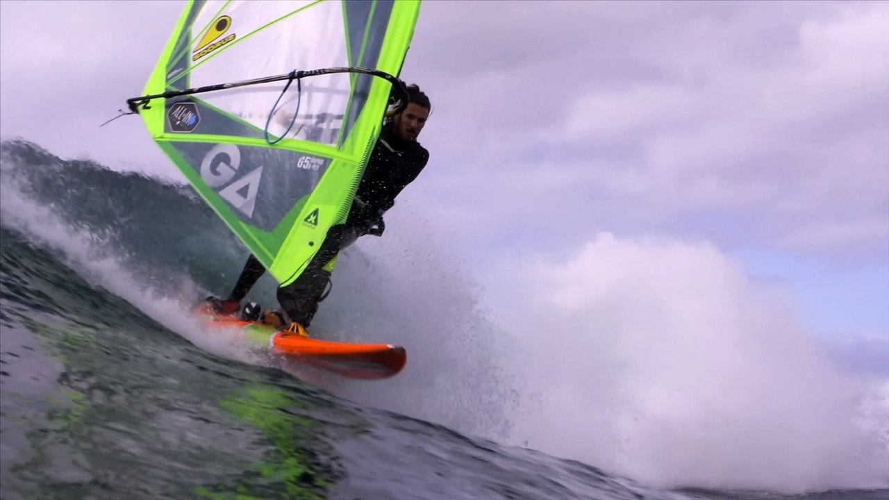 CANARIA ISLANDS WINDSURF SESSION with THOMAS TRAVERSA and his CONCORDIA