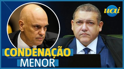Nunes diverge de Moraes ao condenar réu em atos do 8/1