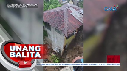 Ilang pagguho, naitala sa Cebu City; Ilang barangay, binaha | UB