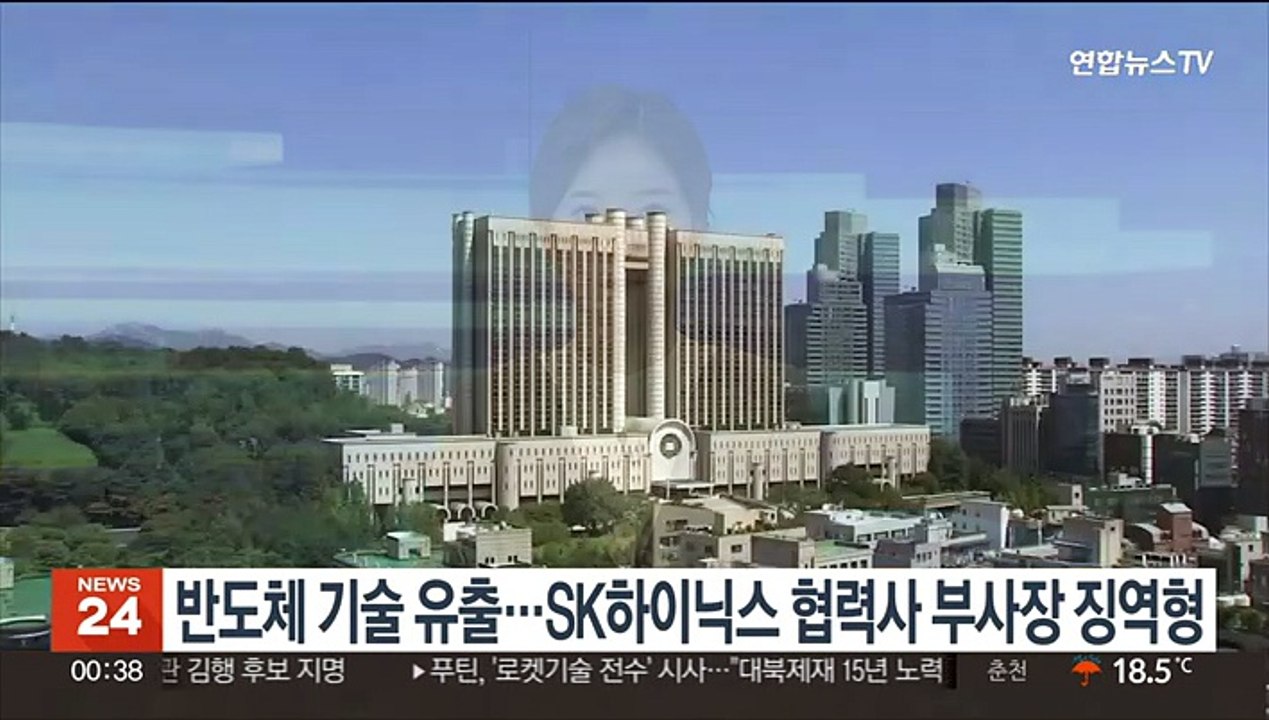반도체 기술 유출…SK하이닉스 협력사 부사장 징역형