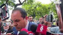 Cuauhtémoc Blanco reitera que buscará gobernar la CDMX y adelanta que pedirá licencia