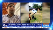 Autoridades de Colombia investigan a agresores de pobladores civiles en Córdoba