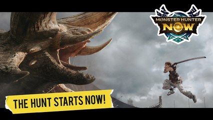 Monster Hunter Now - Tráiler de lanzamiento con música de 4s4ki (by Yaffle)