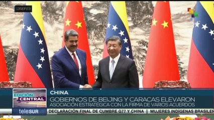 Pdte. Xi anunció la elevación de las relaciones entre Beijing y Caracas