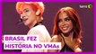 Anitta faz história e leva funk brasileiro para o palco de premiação internacional