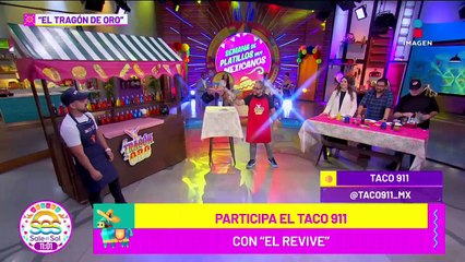 Conoce 'El Revive' del Taco 911 en 'El tragón de Oro'